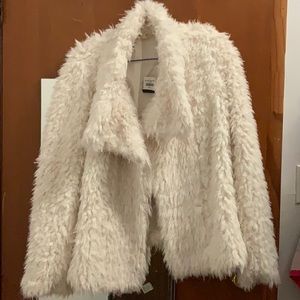Faux fur jacket
